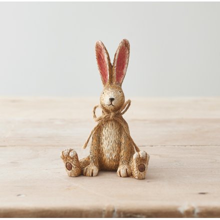 Sitting Rabbit with Bow